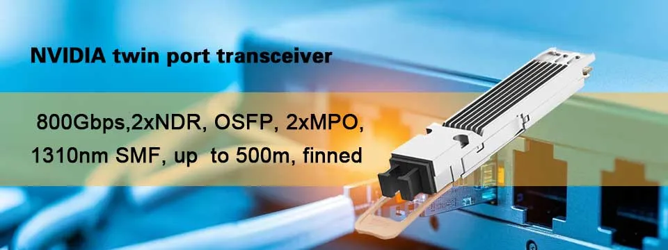 Mellnaox Novo Original Mam1q00A-Qsa Nvidia Dynamix QsaTM, Qsfp+ para SFP+ Adaptador 1