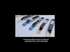 Módulo transceptor óptico OSFP SR4 400G de alta velocidade para Ethernet de data center