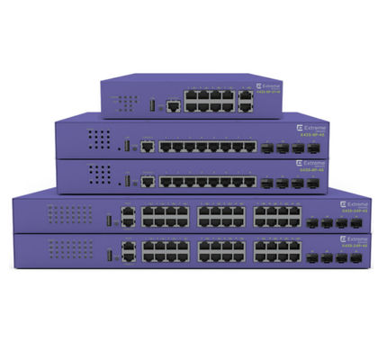 Cimeira extrema X430 24T 24X 1GB 4X 1GB do interruptor de SFP RJ45 AVB