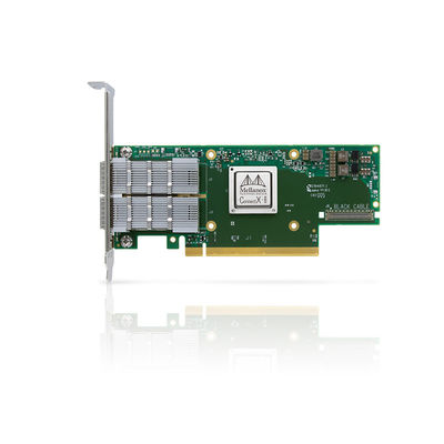 cartão Nic Network Interface MCX653105A-HDAT ConnectX-6 de 200GbE Mellanox Sfp Pcie