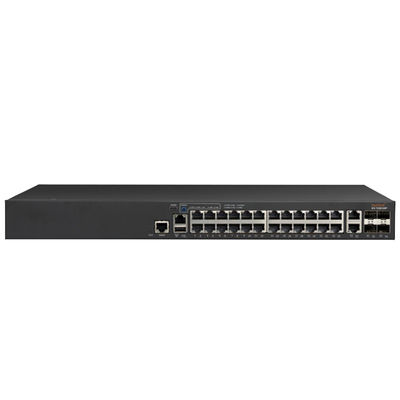 ponto de entrada 370W do interruptor de rede ICX7150 da zaragata de 24P 4X1G 10/100/1000Mbps RJ-45