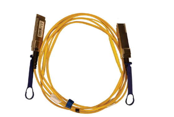 Cabo ethernet Qsfp Mellanox MC220731V-015 IB FDR de QSFP+ AOC acima de VPI a 56Gb/S