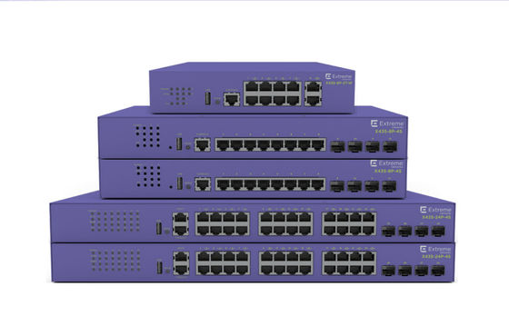 24P Extreme Networks X435 AVB Switch X435 4S 68Gbps 50,6Mpps novo e original