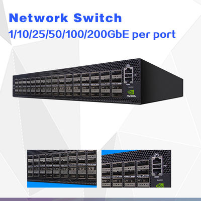 Switch de rede Mellanox Open 2U 100GbE MSN4600-CS2FC com Cumulus Ethernet