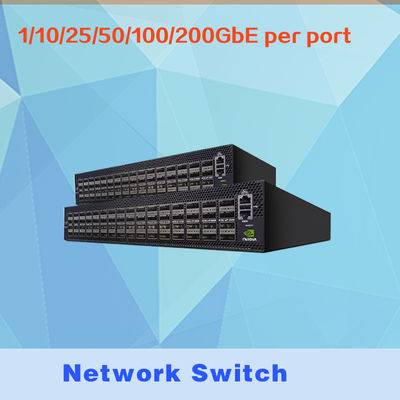 Switch de rede Mellanox Open 2U 100GbE MSN4600-CS2FC com Cumulus Ethernet