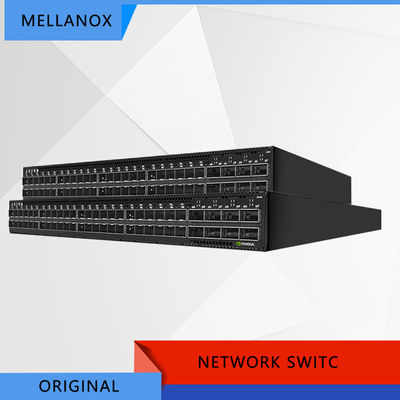 portos SFP28 do interruptor de rede MSN2410-CB2F de 25Gb 100GbE Mellanox 1U 48