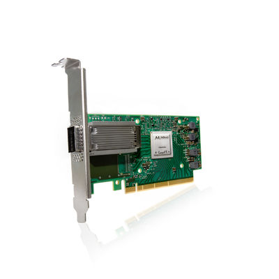 Adaptador EDR/100GbE da placa de rede ConnectX-5 VPI de MCX555A-ECAT Mellanox