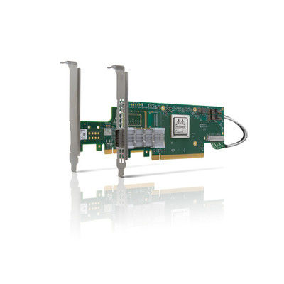 adaptador da placa de rede ConnectX-6 VPI de 100g MCX653105A-EFAT Mellanox para o servidor