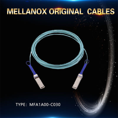 MFS1S00-H030V(980-9I440-00H030) Cabo de rede Aoc IB HDR Até 200Gb/S QSFP56 30m 200GBase-AOC QSFP56 A QSFP56
