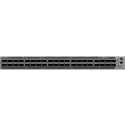 MQM9790-NS2F Mellanox Network Switch P2C Airflow 64 Porta NDR 32 Porta OSFP não gerenciada