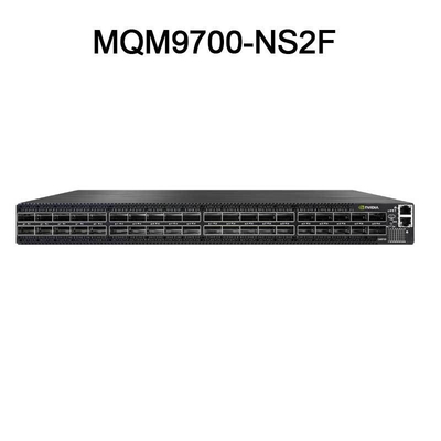 MQM9700-NS2F Mellanox Infiniband Switch Quantum 2 NDR Software 64 NDR Portos 32 Osfp Portos 2 Potência