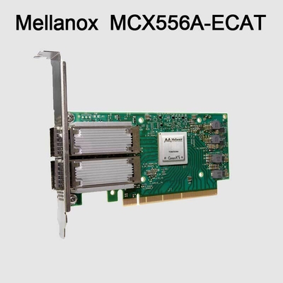 Cartão PCIe3.0 MCX556A-ECAT do adaptador de rede de ConnectX-5 VPI Mellanox