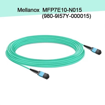 MFP7E10-N015 ((980-9I57Y-000015) Mellanox AOC MPO-12/APC-To MPO12/APC 8 Fibras 15M