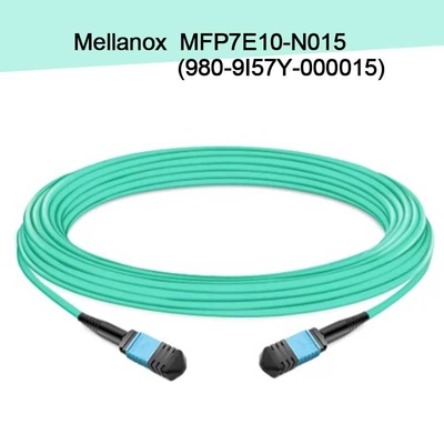 MFP7E10-N015 ((980-9I57Y-000015) Mellanox AOC MPO-12/APC-To MPO12/APC 8 Fibras 15M