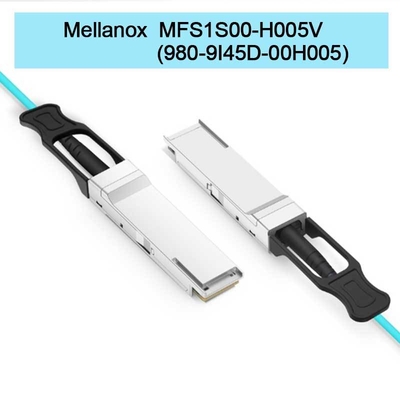 MFS1S00-H005V(980-9I45D-00H005) Cabo Óptico Ativo AOC Até 200Gb/S IB HDR QSFP56 5m