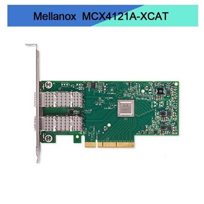 Placa de rede 10GbE SFP28 portuário duplo PCIe3.0 X8 do EN Mellanox de MCX4121A-XCAT ConnectX-4 Lx