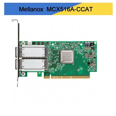 CX516A ConnectX-5 100GbE MCX516A-CCAT Adaptador QSFP28 PCI-E com duas portas