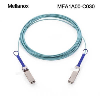 AOC ótico ativo Mellanox 100GbE cabografa MFA1A00-C030 QSFP LSZH 30m