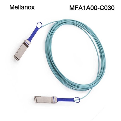 AOC ótico ativo Mellanox 100GbE cabografa MFA1A00-C030 QSFP LSZH 30m
