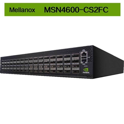 Switch de rede Mellanox Open 2U 100GbE MSN4600-CS2FC com Cumulus Ethernet
