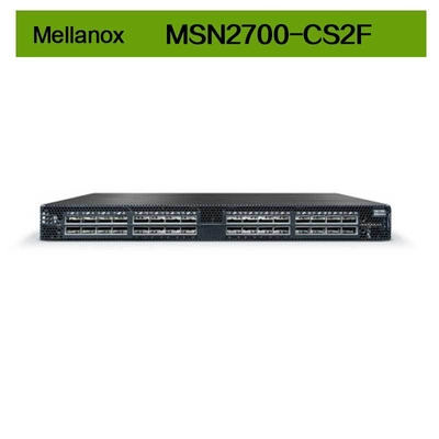 MSN2700-CS2F Mellanox Switch Spectrum Baseado em 32 Portos 100GbE Open Ethernet Platform