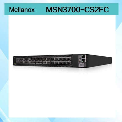 Interruptor de rede MSN3700 das fontes de alimentação Mellanox da C.A. de Linux 2 do cúmulo - portos QSFP28 de CS2FC 100GbE 1U 32