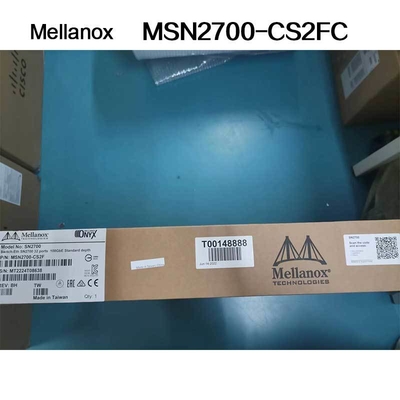- Interruptor de rede frente e verso MSN2700 de Linux Mellanox do cúmulo - CS2FC completo 100GbE 1U