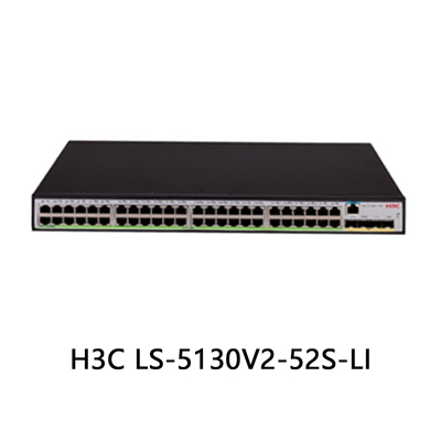 H3c Ls-5130V2-52s-Li Gigabit Switch com 52 portas para redes inteligentes