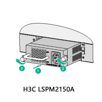 Módulo de alimentação AC de alta eficiência Lspm2150A 150W gerenciável por ativos para redes