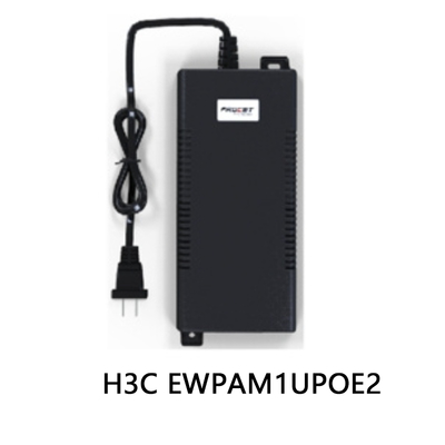 Adaptador de energia de rede H3c Ewpam1upoe2 60 portas 55W-1V-1.1A-DC >200Mbps Carton