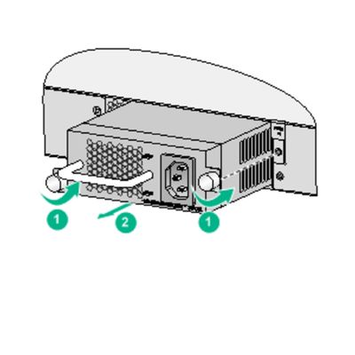 Módulo de alimentação AC H3c Psr650c-12A Suporta alimentação AC de 650W 650W Caixa