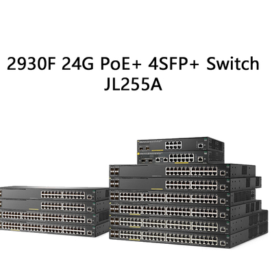 Hpe Aruba Networking 2930f 24G Poe+ 4SFP+ Switch JL255A New and Original