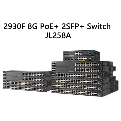 Hpe Aruba Networking 2930f 8g Poe+ 2SFP+ Switch (JL258A) New and Original