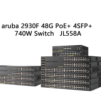 Hpe Aruba Networking 2930f 48g Poe+ 4SFP+ 740W Switch (JL558A) New and Original