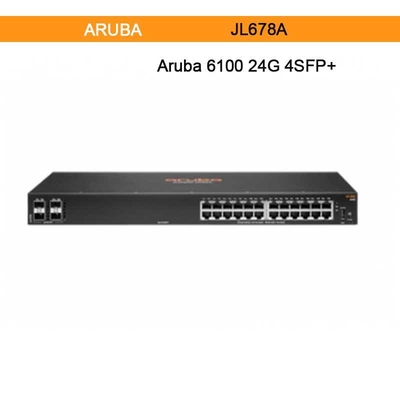 Hpe Aruba Networking Cx 6100 24G 4SFP+ Switch (JL678A) New and original