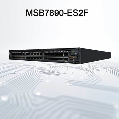 SB7890 36 Port Mellanox Infiniband Switch não bloqueador EDR gerido externamente 100Gb/S