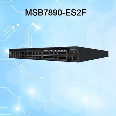 SB7890 36 Port Mellanox Infiniband Switch não bloqueador EDR gerido externamente 100Gb/S