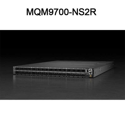 Switch Infiniband Ndr Max Speed 400gbps Mqm9700-Ns2r 920-9B210-00RN-0M2 Perfeito para as Necessidades do Cliente pela Nvidia Qm9700 1u