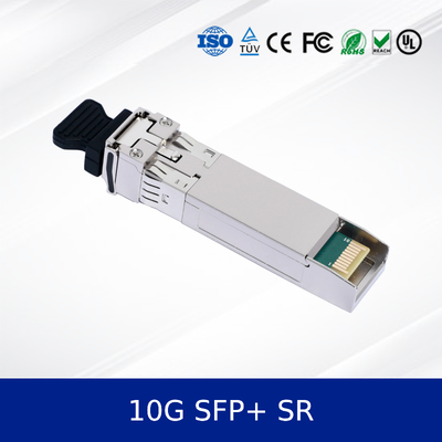 Módulo Transceptor Óptico Ethernet 10GB/S 850nm 300m SFP+ 10G-SR Classe Comercial