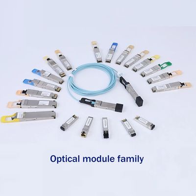 Qsfp-100g-Sr4 100gbase-Sr4 Qsfp28 módulo de transceptor óptico 850nm 100m Dom MPO-12 Mmf transceptores de fibra óptica