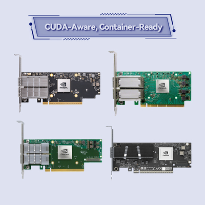 Cartão de rede Mellanox de 10 GB MCX653105A-ECAT-SP MCX653106A-ECAT