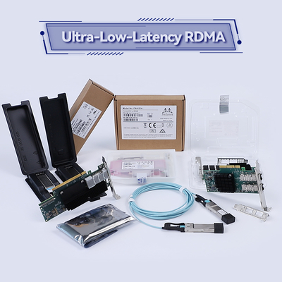 Placa de rede prendida de MCX653105A-HDAT-SP 200gbe para Data Center moderno