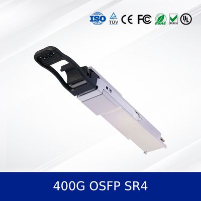Módulo transceptor óptico QSFP112 SR4 400G de alta velocidade  Alta velocidade 850nm 100m MMF