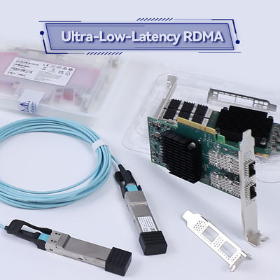 Porto duplo SFP28 PCIE 4,0 X8 de 25GB Nic Mellanox Network Card MCX631102AN-ADAT