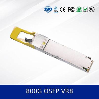 Transceptor Osfp Vr8 avançado de 800g para redes de alto desempenho