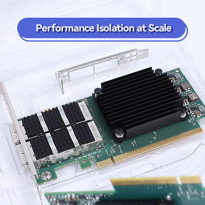 ConectX-5 VPI Adaptador Mellanox Network Card EDR IB 100GbE Dual Port QSFP28 PCIe3.0 MCX556A-ECAT