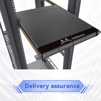 Comutador de rede Mellanox MQM9790-NS2F ((920-9B210-00FN-0D0) Quantum-2 NDR 64 X 400Gb/S Portos 32 OSFP Cages Power-To Connector não gerenciado P2C