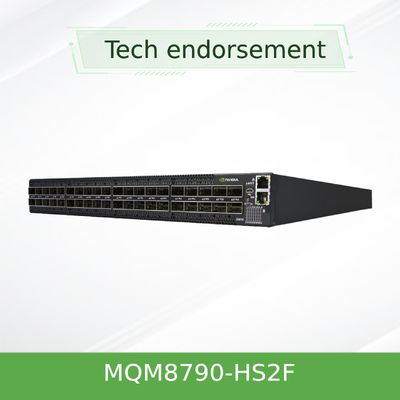 Porto do interruptor de rede 40 de MQM8790-HS2F Mellanox que obstrui não HDR controlado 200Gb/S