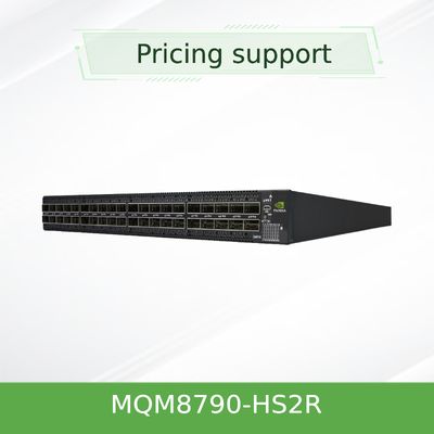 Desempenho de rede aprimorado Switch Mellanox MQM8790-HS2R(920-9B110-00RH-0D0) Quantum Hdr Infiniband Switch 40 Portas Qsfp56 Nvidia