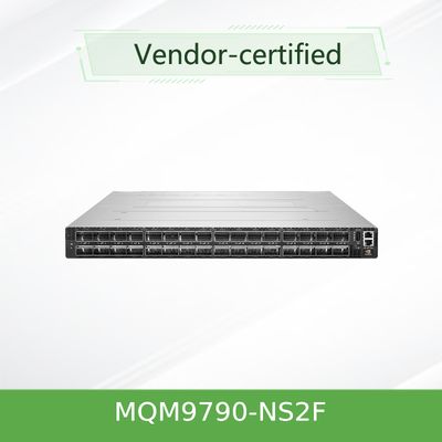 MQM9790-NS2F(920-9B210-00FN-0D0) InfiniBand Mellanox Network Switch 64 portas 400Gb/S 32 portas OSFP não gerenciadas